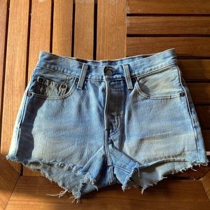 Levi’s 501 Denim Cutoff Shorts